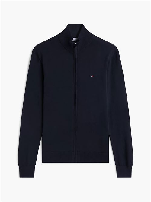essential cotton zip thru TOMMY HILFIGER | MW0MW36517DW5